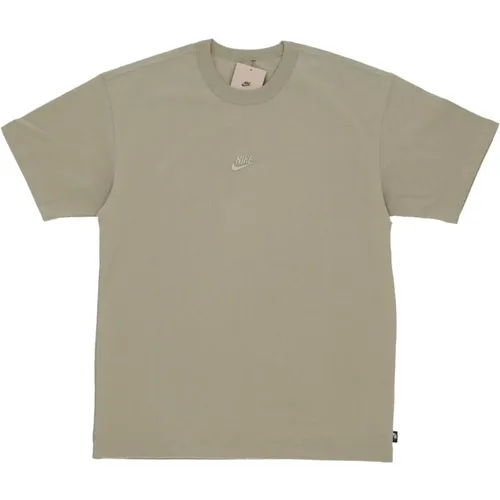 Premium Essentials Neutral Olive Tee , Herren, Größe: XL - Nike - Modalova