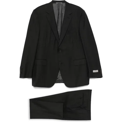 Single Breasted Suits, male, , Size: 3XL Single Breasted Suit Jacket - Canali - Modalova
