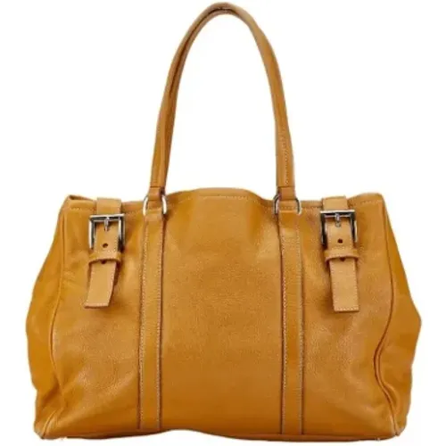 Pre-owned Tote Bags, female, , Size: ONE SIZE Pre-owned Leather balenciaga-bags - Prada Vintage - Modalova