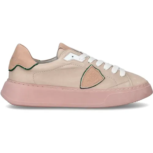 Sneakers Temple Tennis , Damen, Größe: 35 EU - Philippe Model - Modalova