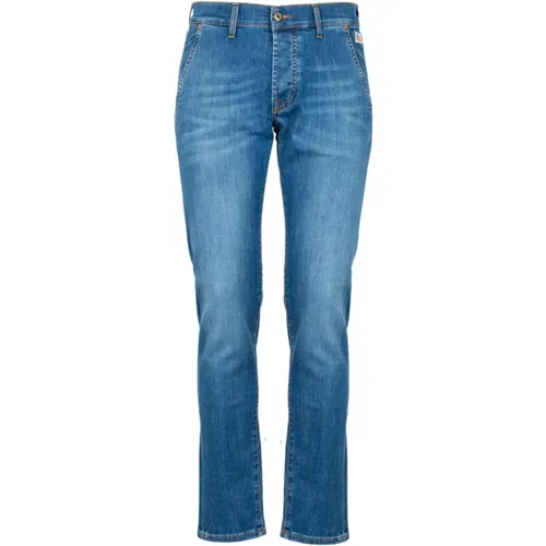 Klassische Denim-Jeans , Herren, Größe: W33 - Roy Roger's - Modalova