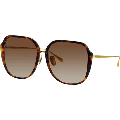Lfl1500 C2 SUN Sunglasses , female, Sizes: 61 MM - Linda Farrow - Modalova