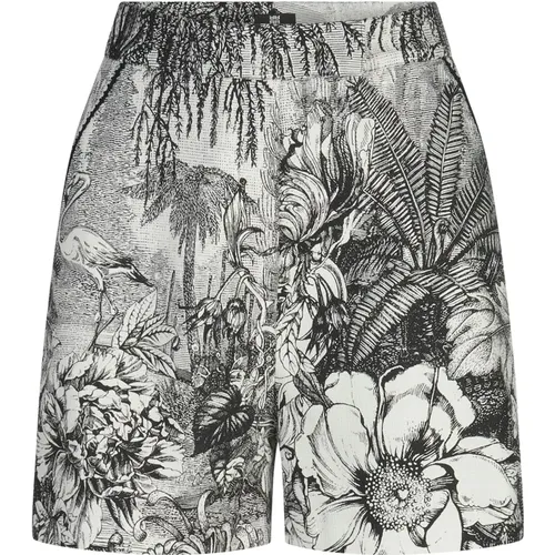 Artistic Cotton Shorts , female, Sizes: L, S, M - RIANI - Modalova