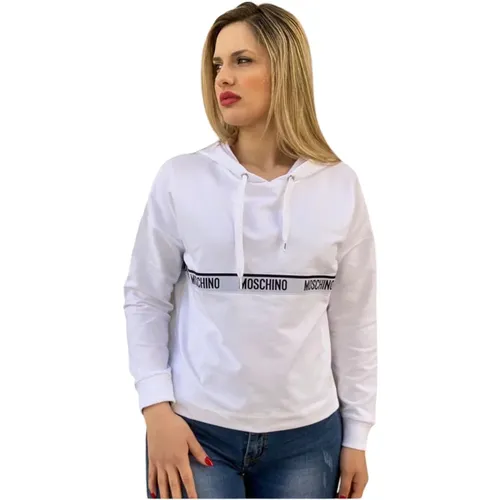 Stylish Sweatshirt , female, Sizes: M, XS, S - Moschino - Modalova