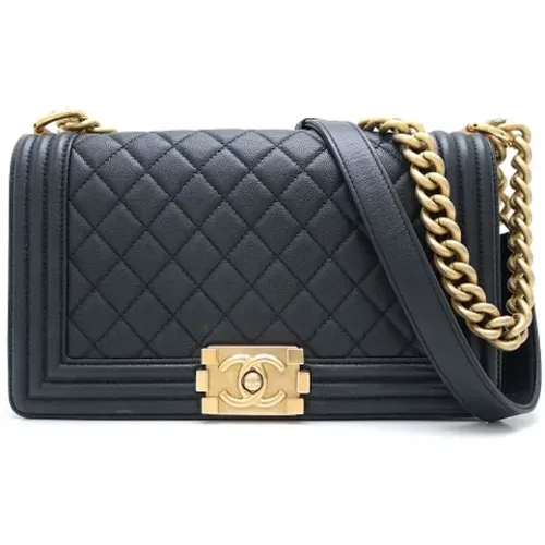 Pre-owned Leather chanel-bags , female, Sizes: ONE SIZE - Chanel Vintage - Modalova