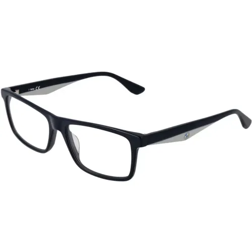 Glasses, male, , Size: ONE SIZE Rectangle Optical Frames with Case - BMW - Modalova