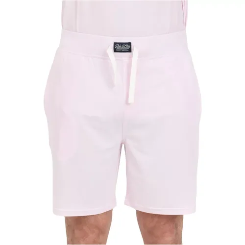 Unisex Rosa Logo Shorts , Herren, Größe: L - Ralph Lauren - Modalova