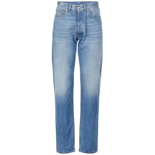 Slim-Fit Klassische Blaue Jeans,Blaue Straight-Leg Jeans - Maison Margiela - Modalova