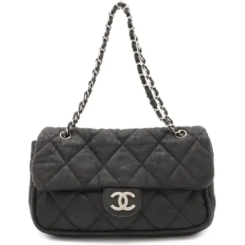 Pre-owned Canvas crossbody-bags , female, Sizes: ONE SIZE - Chanel Vintage - Modalova