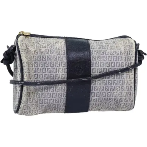 Pre-owned Cross Body Bags, female, , Size: ONE SIZE Pre-owned Canvas fendi-bags - Fendi Vintage - Modalova