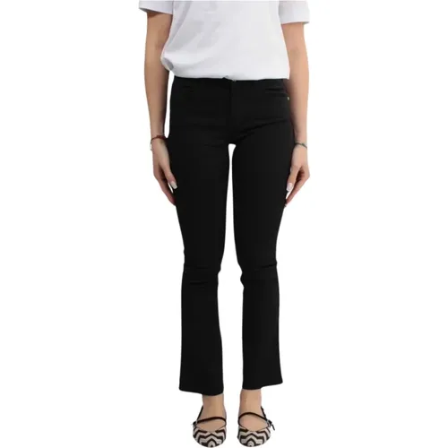 Schwarze Jeans Mit Reißverschluss , Damen, Größe: W29 - Re-Hash - Modalova