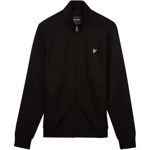 Zip-throughs, male, , Size: M Jacket Lined Funnel - Lyle & Scott - Modalova