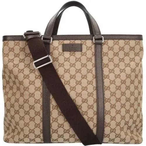 Pre-owned Tote Bags, female, , Size: ONE SIZE Pre-owned Fabric gucci-bags - Gucci Vintage - Modalova