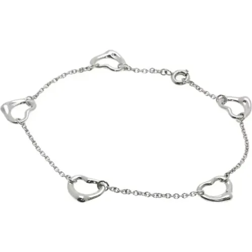 Pre-owned Jewellery, female, , Size: ONE SIZE Pre-owned Silver bracelets - Tiffany & Co. Pre-owned - Modalova