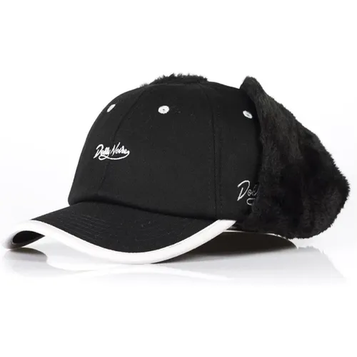 Caps, male, , Size: ONE SIZE Curved Visor Cap in - Dolly Noire - Modalova