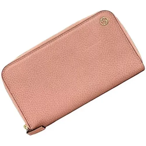 Pre-owned Wallets, female, , Size: ONE SIZE Pre-owned Leather wallets - Gucci Vintage - Modalova