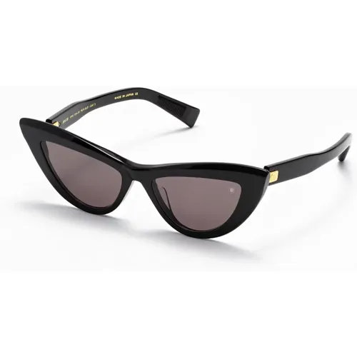Jolie Cat Eye Sunglasses - /Gold , female, Sizes: ONE SIZE - Balmain - Modalova