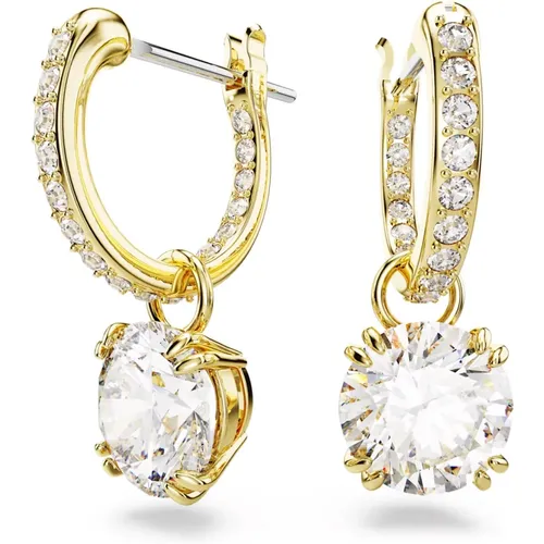 Dazzling Drop Earrings Stilla Collection , female, Sizes: ONE SIZE - Swarovski - Modalova