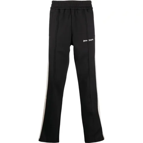 Contrasting Logoed Trousers , male, Sizes: XL, S - Palm Angels - Modalova