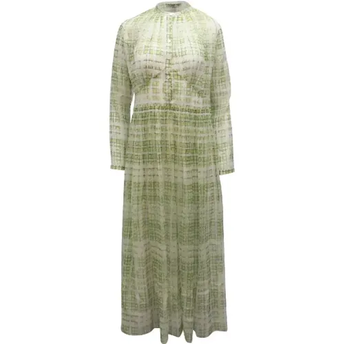 Pre-owned Silk dresses , female, Sizes: 2XS - Burberry Vintage - Modalova