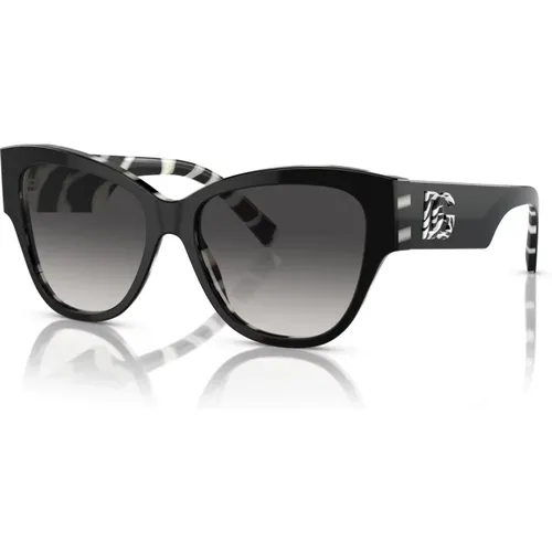 Grey Shaded Sunglasses - Dolce & Gabbana - Modalova