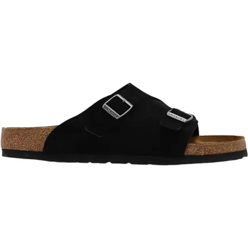 Sliders, male, , Size: 9 US Zurich BS slides - Birkenstock - Modalova