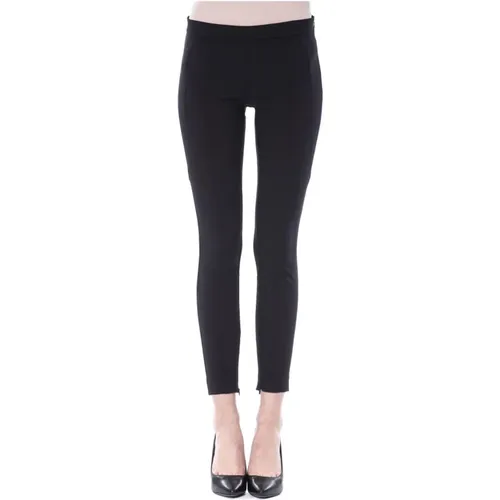 Skinny Schwarze Polyester Jeans & Hose , Damen, Größe: 2XS - Byblos - Modalova