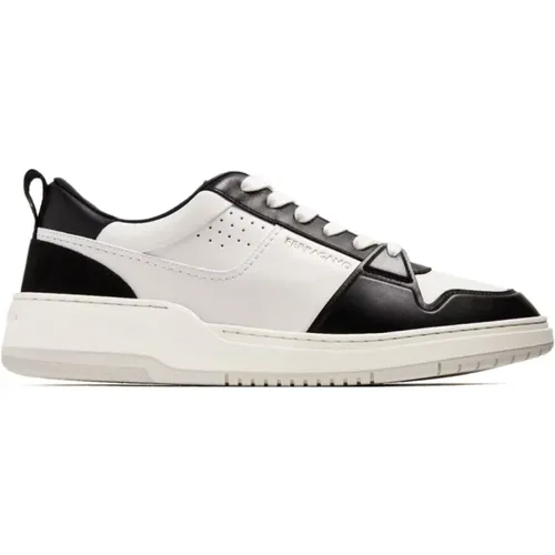 Ferragamo Sneakers Black , male, Sizes: 7 1/2 UK, 5 1/2 UK, 6 1/2 UK, 7 UK, 9 UK, 6 UK, 4 UK, 5 UK, 8 UK - Salvatore Ferragamo - Modalova