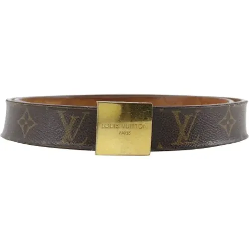 Pre-owned Belts, male, , Size: ONE SIZE Pre-owned Fabric belts - Louis Vuitton Vintage - Modalova