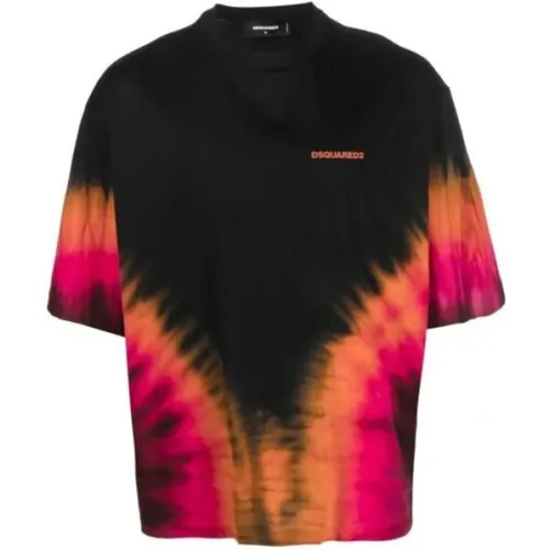 Klassisches T-Shirt,Casual Baumwoll T-Shirt - Dsquared2 - Modalova