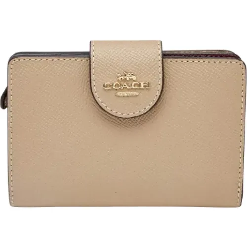 Pre-owned Wallets, female, , Size: ONE SIZE Pre-owned Leather wallets - Coach Pre-owned - Modalova