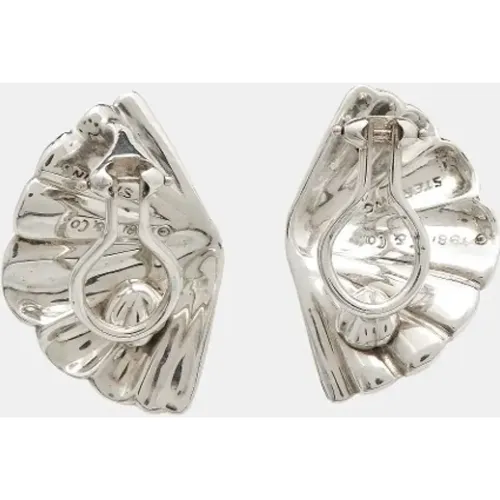 Pre-owned Jewellery, female, , Size: ONE SIZE Pre-owned Metal earrings - Tiffany & Co. Pre-owned - Modalova