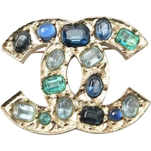 Pre-owned Metal brooches , female, Sizes: ONE SIZE - Chanel Vintage - Modalova