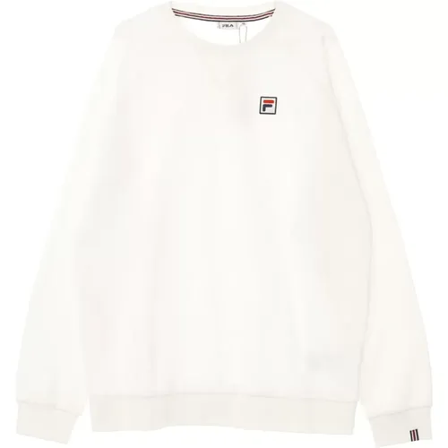 Sweatshirts, male, , Size: XL Lightweight Raglan Crew Neck Sweatshirt - Fila - Modalova