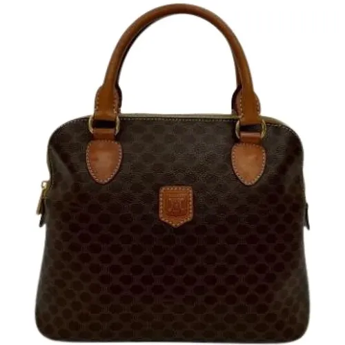 Pre-owned Handbags, female, , Size: ONE SIZE Pre-owned Leather Handbag - Celine Vintage - Modalova