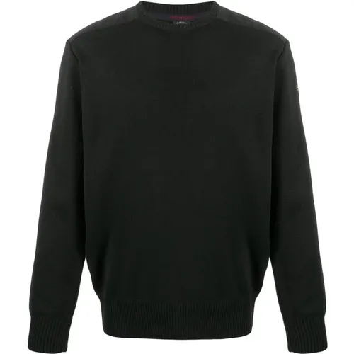 Wool Crew Neck Sweater , male, Sizes: 2XL, L, M - PAUL & SHARK - Modalova