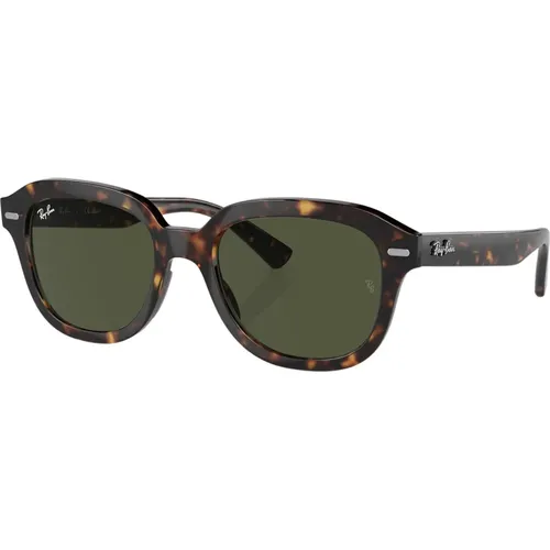 Lenses Sunglasses Polished Havana Frame , unisex, Sizes: ONE SIZE - Ray-Ban - Modalova