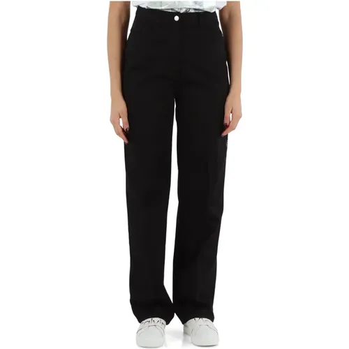 Stretch Cotton Four-Pocket Pants , female, Sizes: S, XS - Calvin Klein Jeans - Modalova
