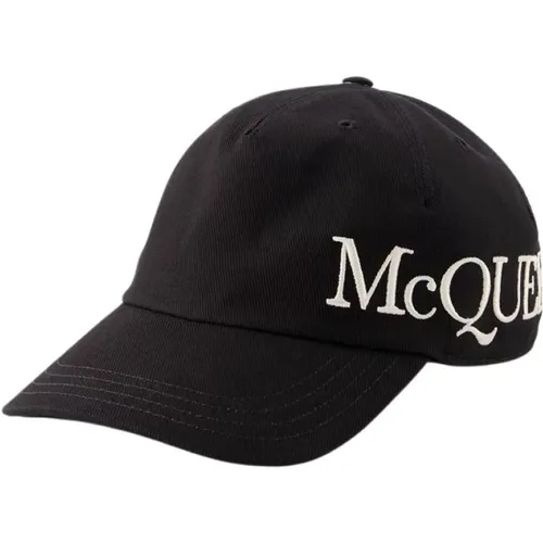 Caps, male, , Size: L Cotton Baseball Cap - alexander mcqueen - Modalova