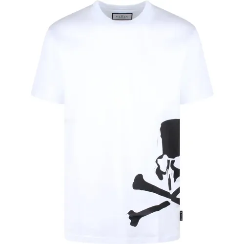 Skull Bones T-Shirt , male, Sizes: M, S - Philipp Plein - Modalova