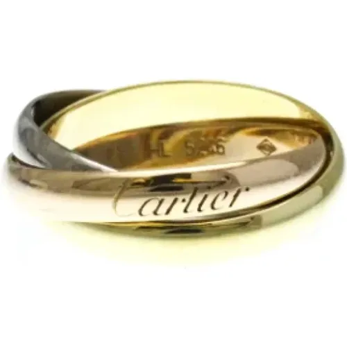 Pre-owned Gold rings , female, Sizes: ONE SIZE - Cartier Vintage - Modalova