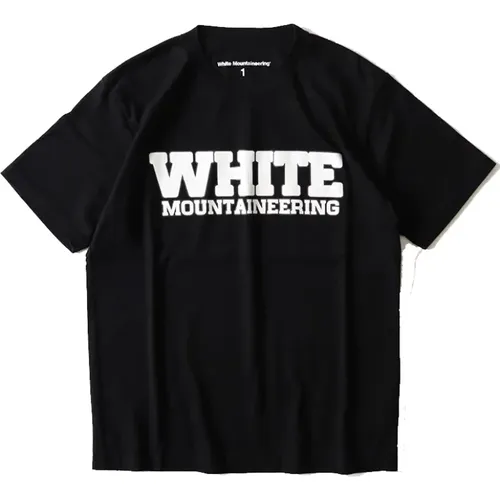 Big Logo Tee -1 (M) , male, Sizes: XL, L, M - White Mountaineering - Modalova