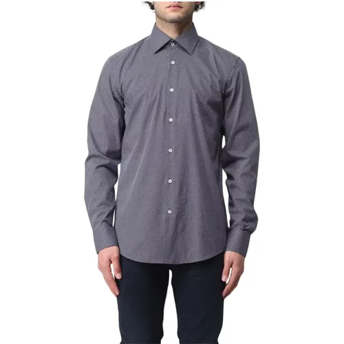 Casual Shirts, male, , Size: M Slim Fit Dress Shirt - HUGO - Modalova