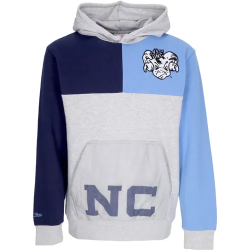 Hoodies, male, , Size: S North Carolina Tar Heels Hoodie - Mitchell & Ness - Modalova