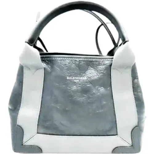 Pre-owned Tote Bags, female, , Size: ONE SIZE Pre-owned Leather handbags - Balenciaga Vintage - Modalova