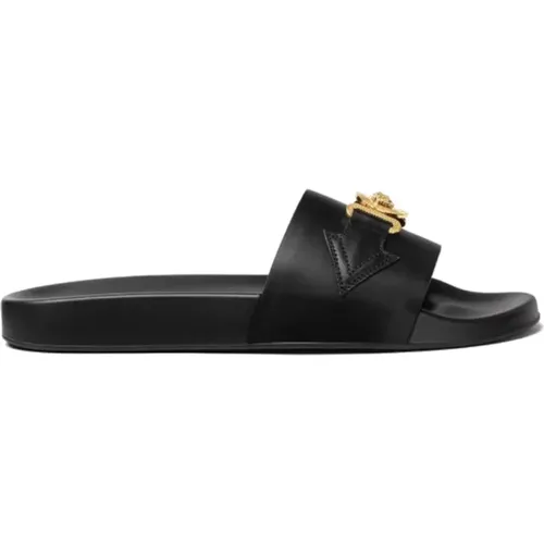 Sliders, male, , Size: 9 US Sliders - Versace - Modalova