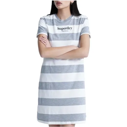 Gestreiftes Darcy T-Shirt Kleid - Superdry - Modalova