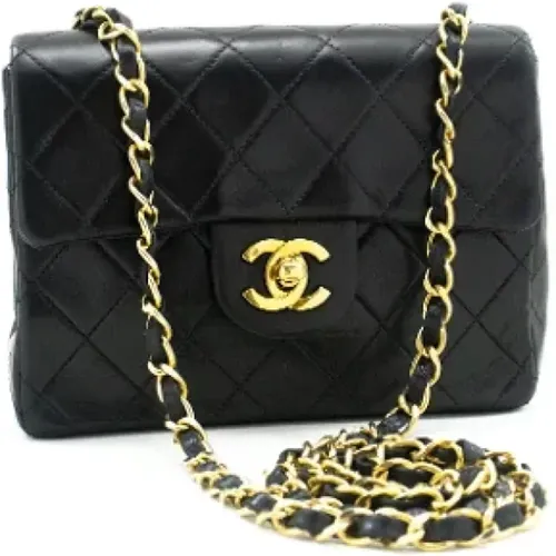 Pre-owned Leather chanel-bags , female, Sizes: ONE SIZE - Chanel Vintage - Modalova