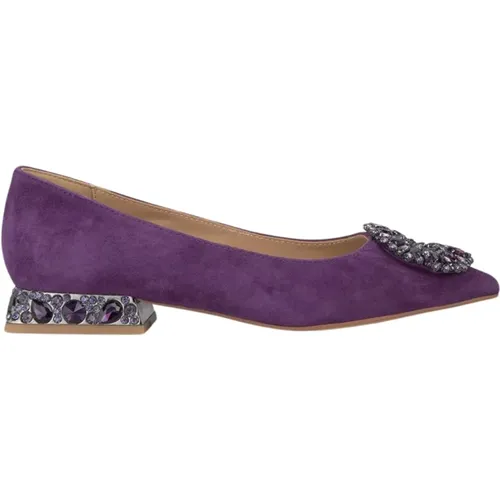 Sparkling Ballerina Flats , female, Sizes: 9 UK, 4 UK, 7 UK, 6 UK, 5 UK - Alma en Pena - Modalova