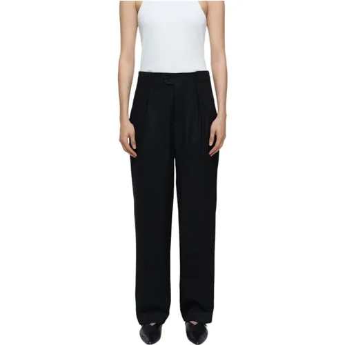 Mawson Relaxed Twill Pants , female, Sizes: W28, W29, W24, W27, W26 - closed - Modalova